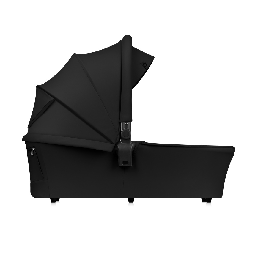 Lionelo - Kombineret klapvogn 3-i-1 MIKA PLUS Black Onyx