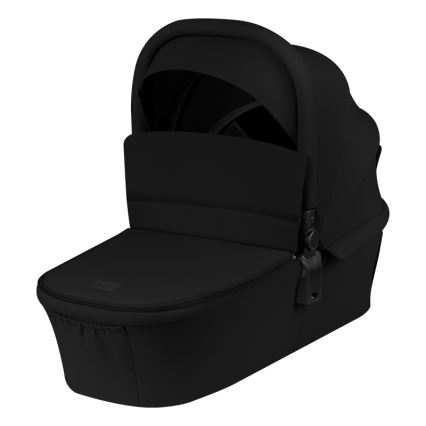 Lionelo - Kombineret klapvogn 3-i-1 MIKA PLUS Black Onyx