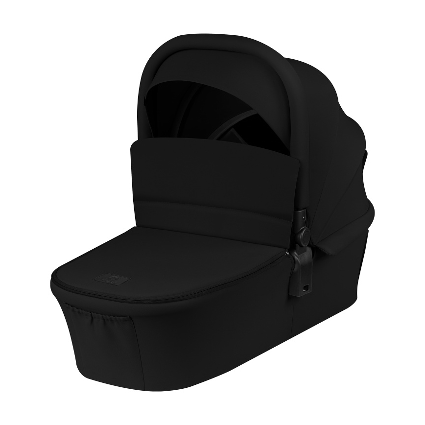 Lionelo - Kombineret klapvogn 3-i-1 MIKA PLUS Black Onyx
