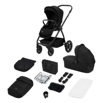 Lionelo - Kombivogn 2-i-1 MERIL Black Onyx