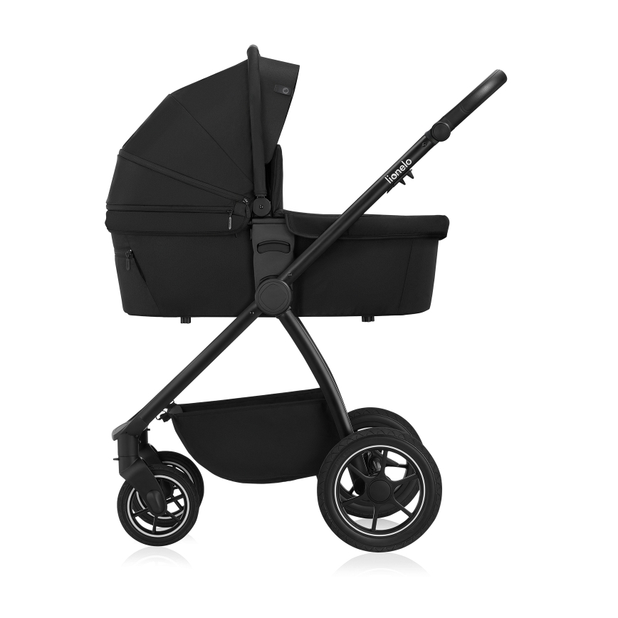 Lionelo - Kombivogn 2-i-1 MERIL Black Onyx