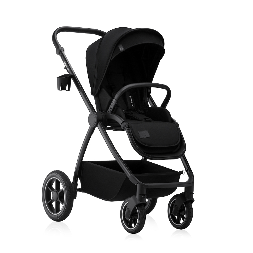 Lionelo - Kombivogn 2-i-1 MERIL Black Onyx