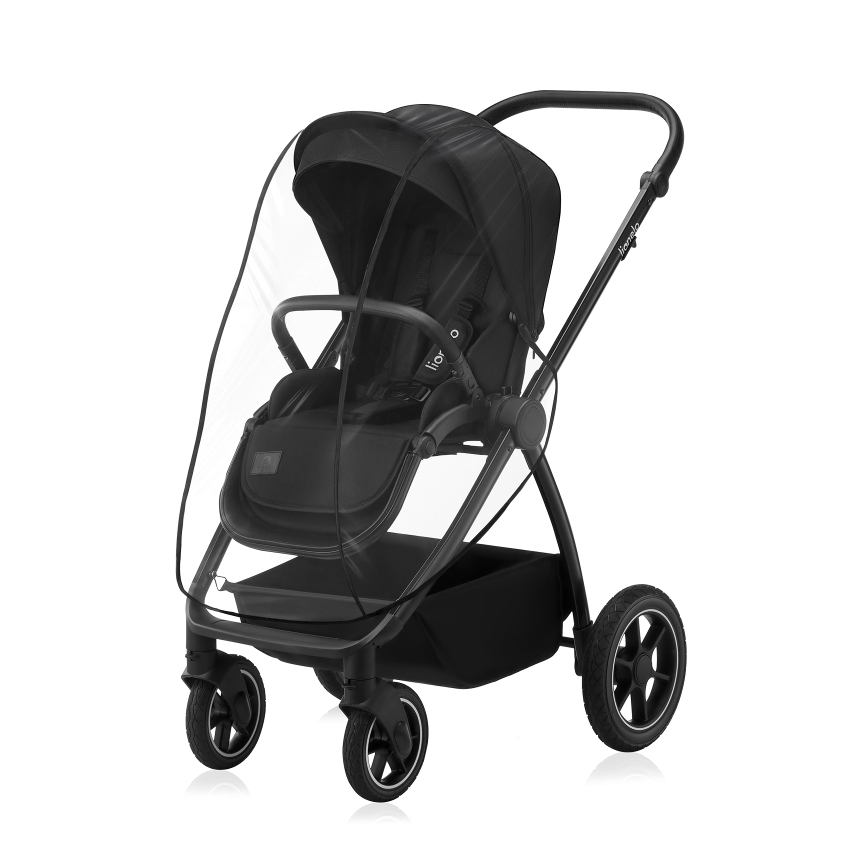 Lionelo - Kombivogn 2-i-1 MERIL Black Onyx
