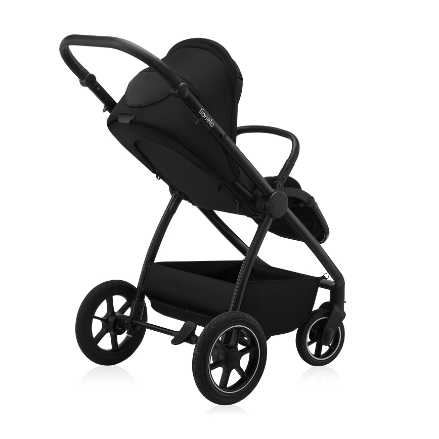 Lionelo - Kombivogn 2-i-1 MERIL Black Onyx