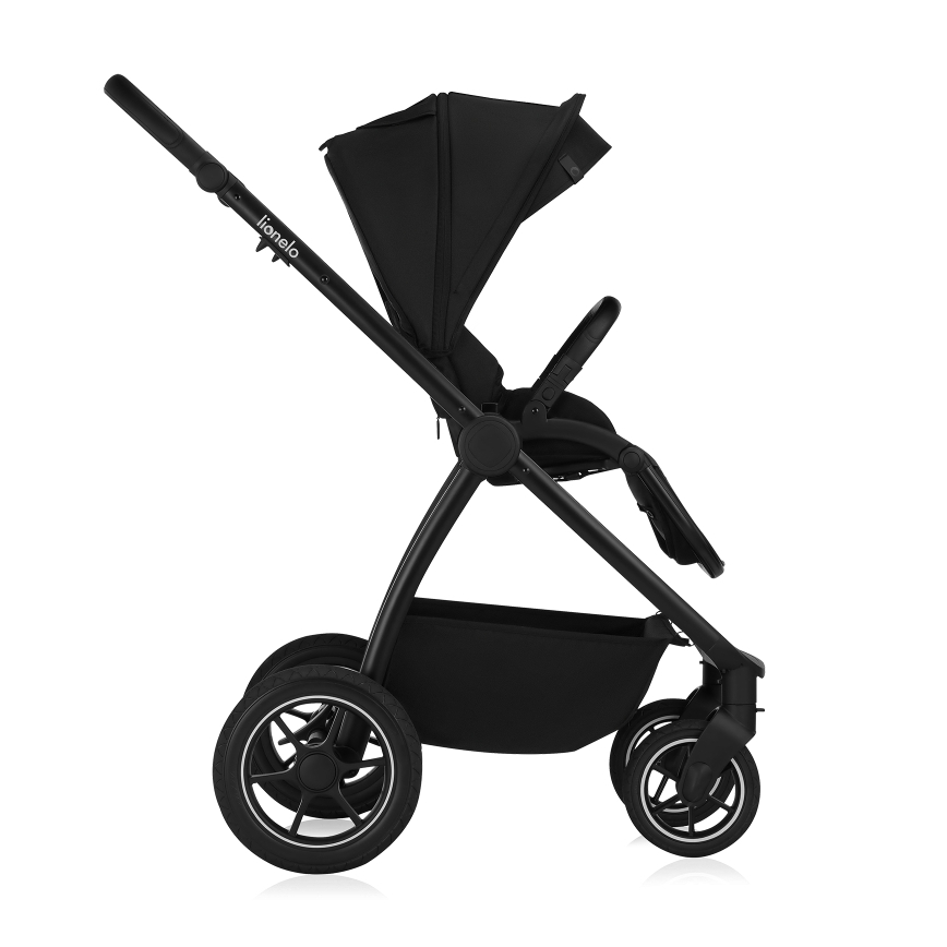 Lionelo - Kombivogn 2-i-1 MERIL Black Onyx