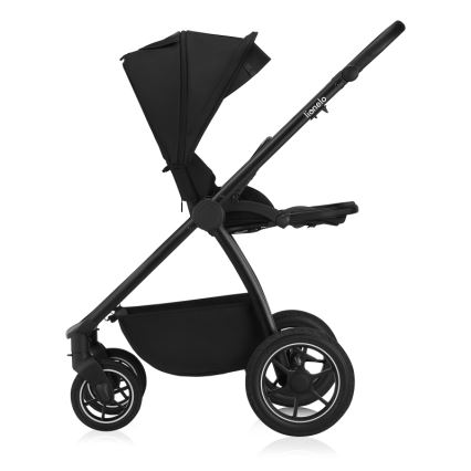 Lionelo - Kombivogn 2-i-1 MERIL Black Onyx