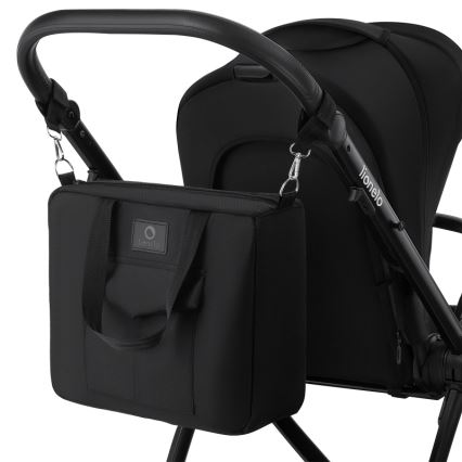 Lionelo - Kombivogn 2-i-1 MERIL Black Onyx