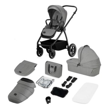 Lionelo - Kombivogn 2-i-1 MERIL Grey Stone