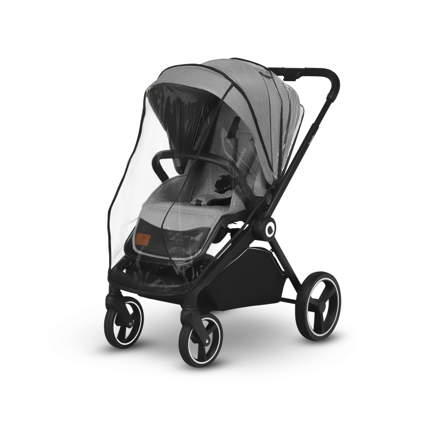 Lionelo - Kombivogn 2-i-1 MIKA Grey Stone