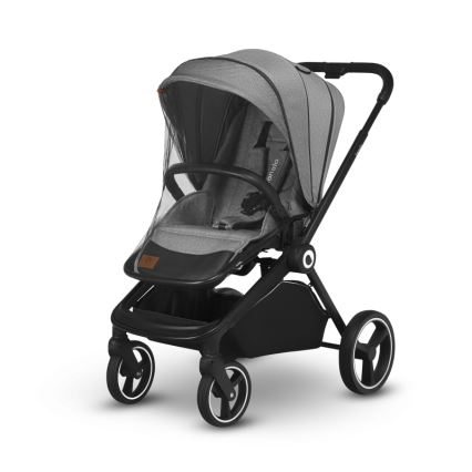Lionelo - Kombivogn 2-i-1 MIKA Grey Stone