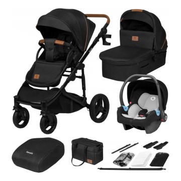 Lionelo - Kombivogn 3-i-1 MARI TOUR Black Onyx