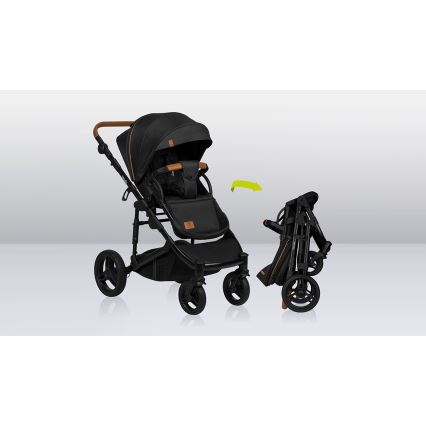 Lionelo - Kombivogn 3-i-1 MARI TOUR Black Onyx