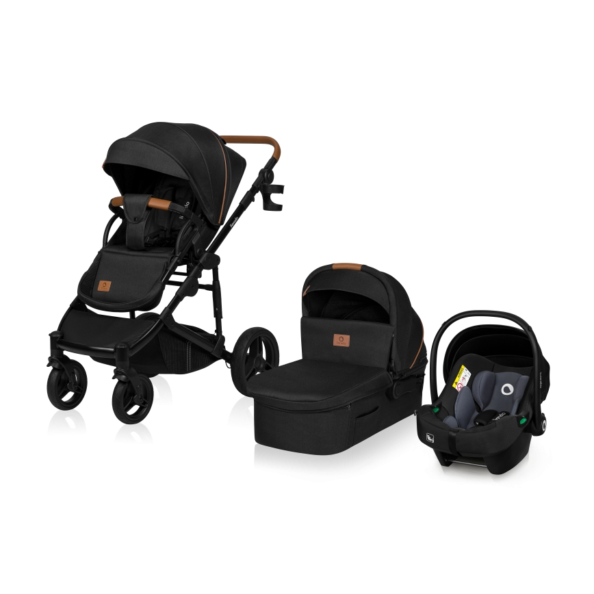Lionelo - Kombivogn 3-i-1 MARI TOUR Black Onyx