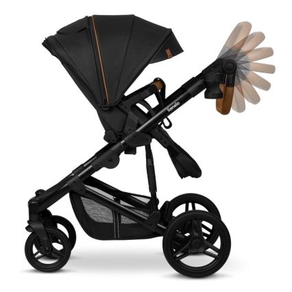 Lionelo - Kombivogn 3-i-1 MARI TOUR Black Onyx