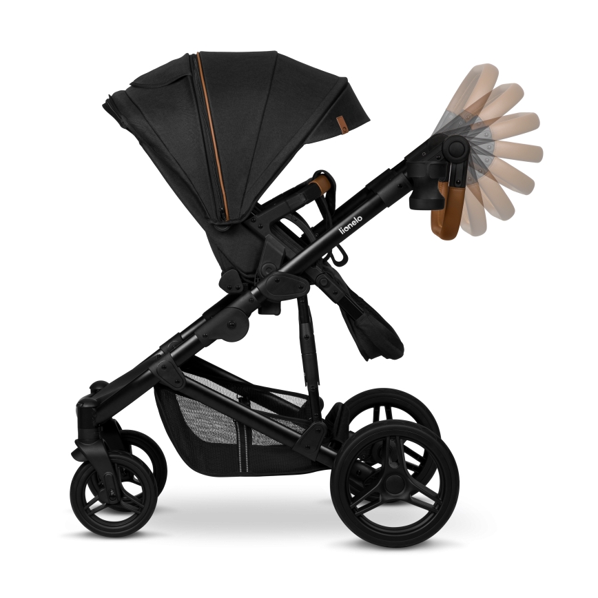 Lionelo - Kombivogn 3-i-1 MARI TOUR Black Onyx