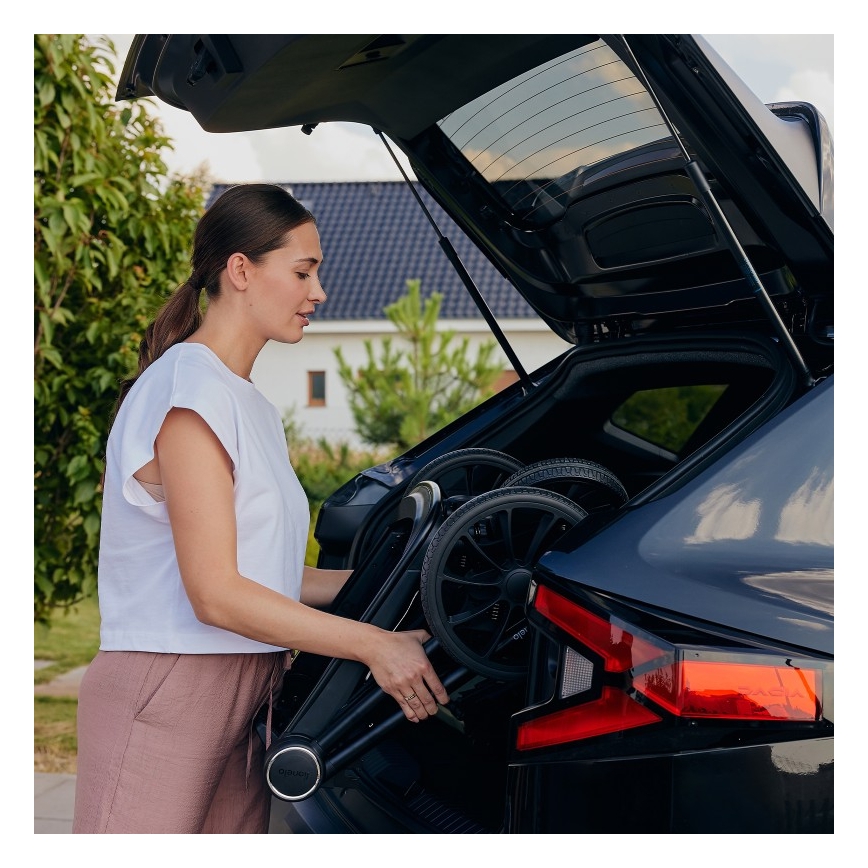 Lionelo - Kombivogn 3-i-1 MIKA PLUS Brun Rust