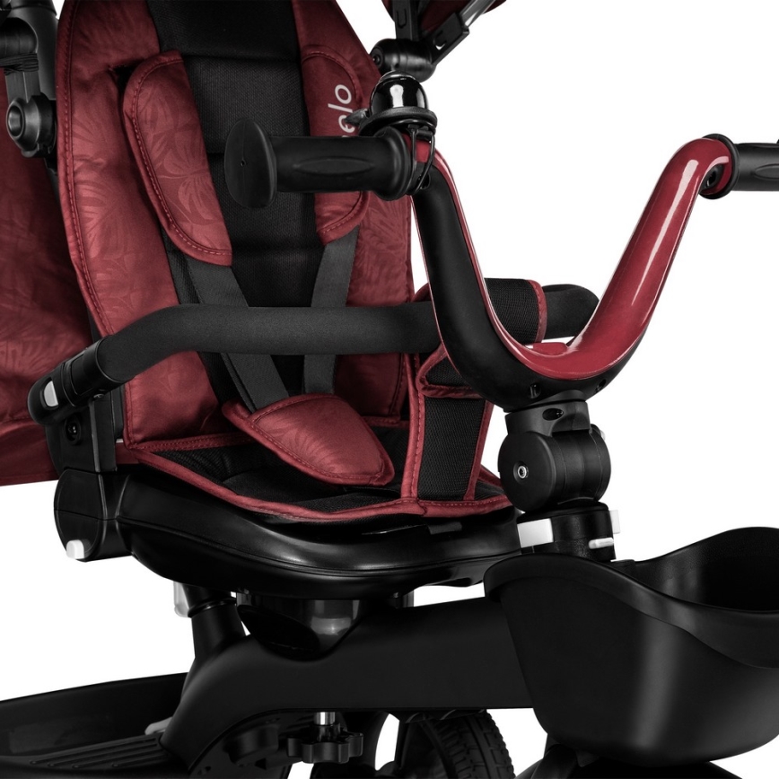 Lionelo - KORI børnetrehjulet cykel, Red Burgundy