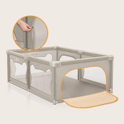 Lionelo - Kravlegård WILLOW beige