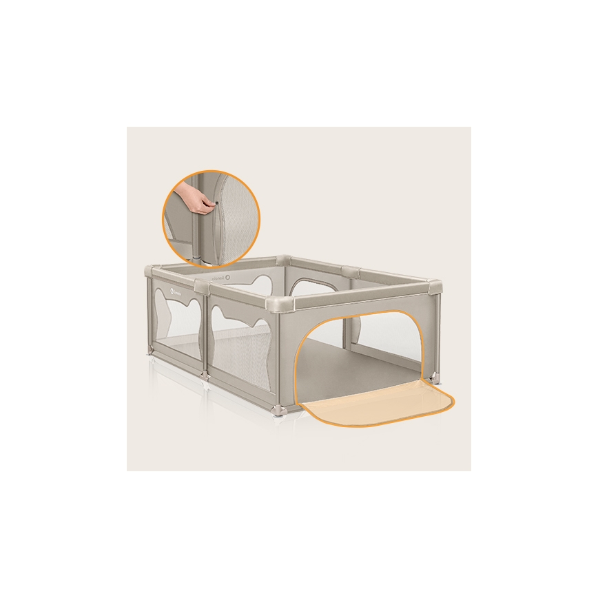 Lionelo - Kravlegård WILLOW beige