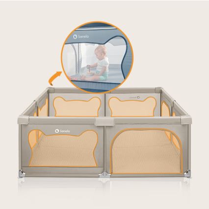 Lionelo - Kravlegård WILLOW XL beige