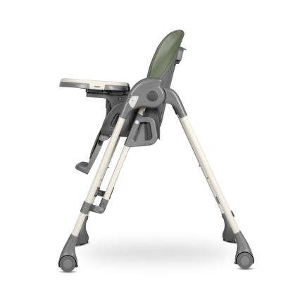 Lionelo - LAURICE børnestol til spisning, olivengrøn