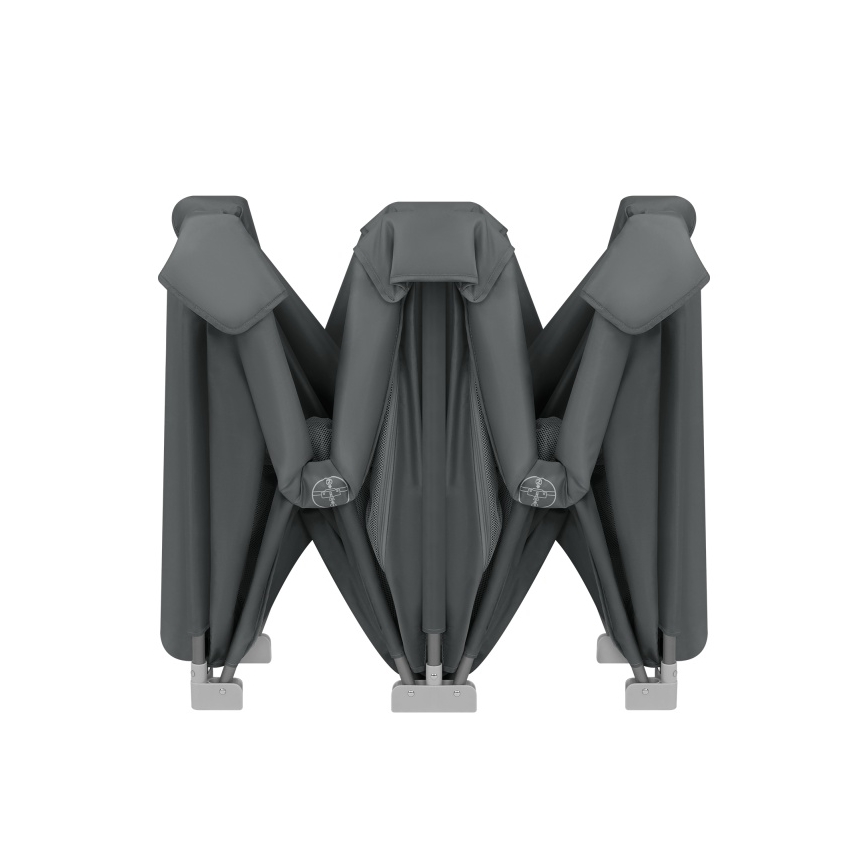 Lionelo - Legefold FLORENCE Grå Grafit