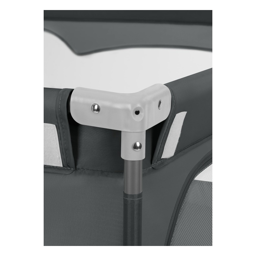 Lionelo - Legefold FLORENCE Grå Grafit