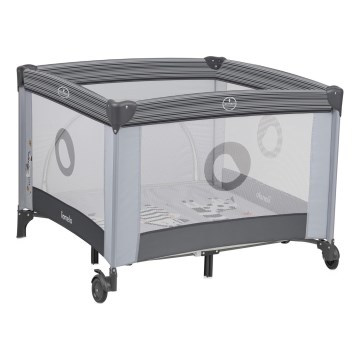 Lionelo - Legeindhegning BONNIE Grey Stone