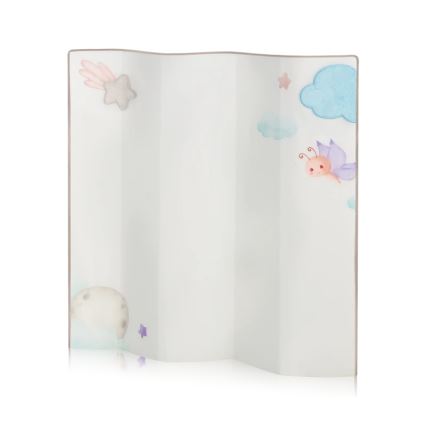 Lionelo - Legeindhegning MILLE PLUS grå/beige