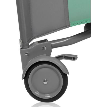 Lionelo - Legeindhegning MILLE PLUS Grå/Grøn