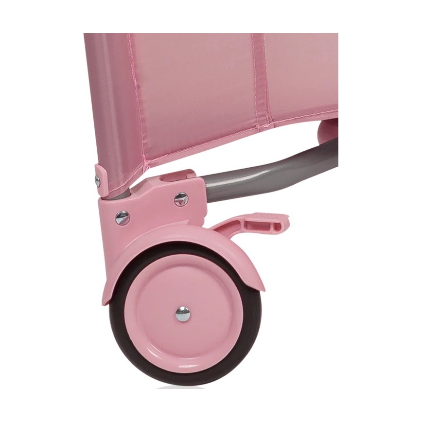 Lionelo - Legeindhegning MILLE PLUS Pink