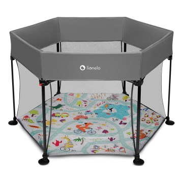 Lionelo - Legetelt ROEL Grå Multicolor