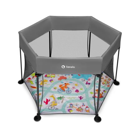 Lionelo - Legetelt ROEL Grå Multicolor