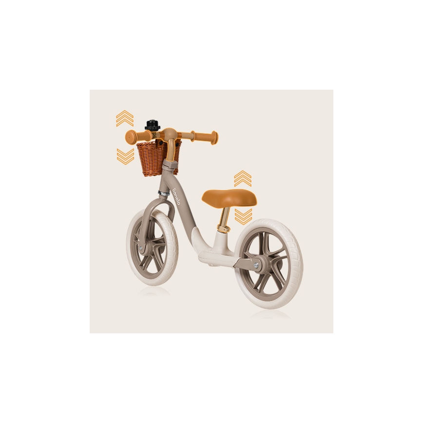 Lionelo - Løbecykel ALEX PLUS beige