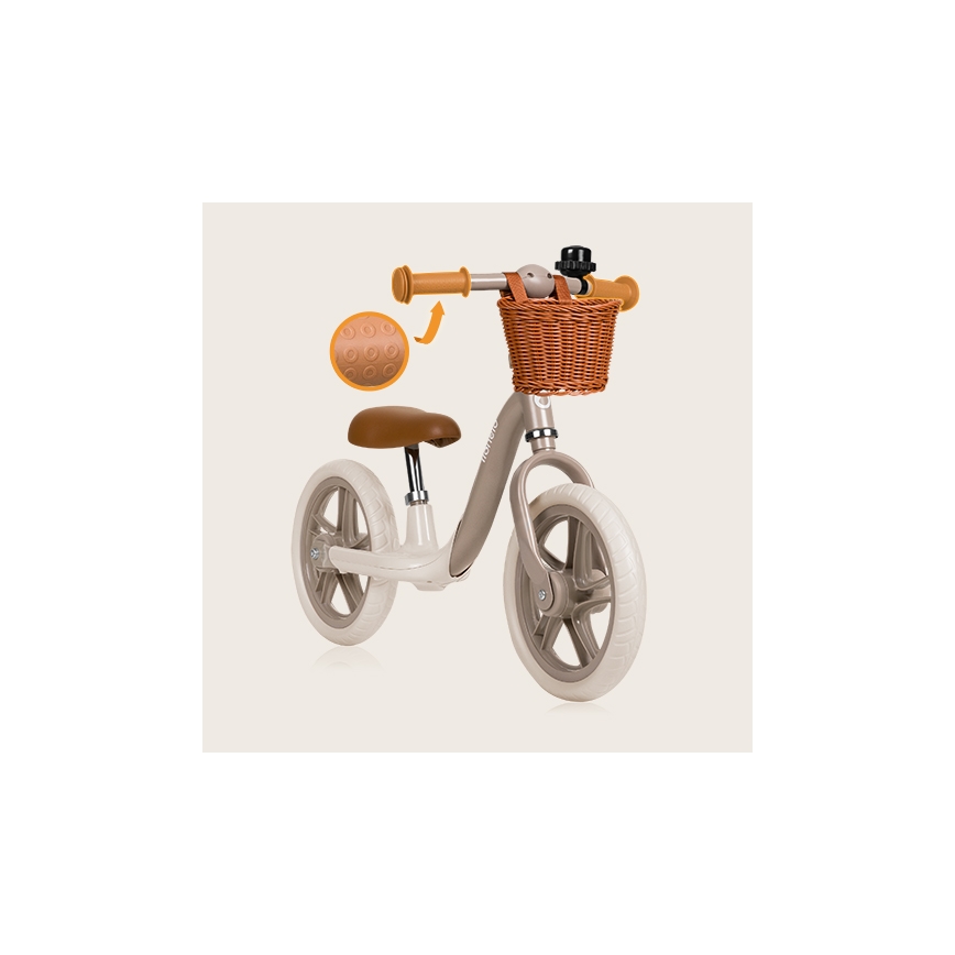 Lionelo - Løbecykel ALEX PLUS beige
