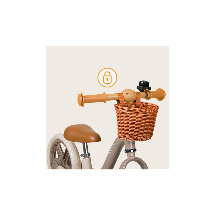 Lionelo - Løbecykel ALEX PLUS beige
