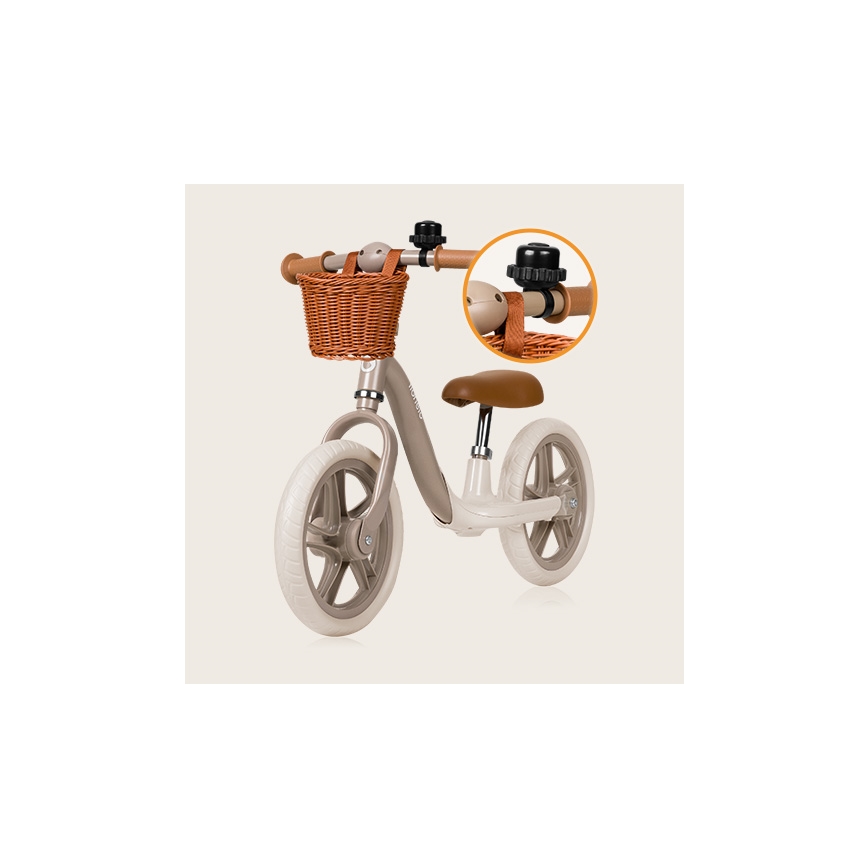 Lionelo - Løbecykel ALEX PLUS beige