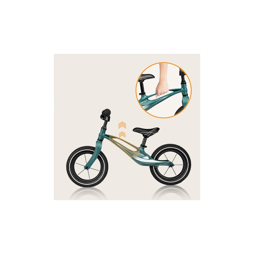 Lionelo - Løbecykel BART AIR grøn