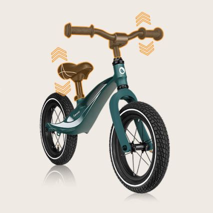 Lionelo - Løbecykel BART AIR grøn