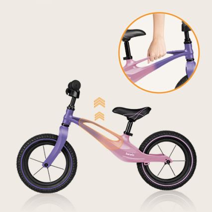 Lionelo - Løbecykel BART AIR lilla/lyserød