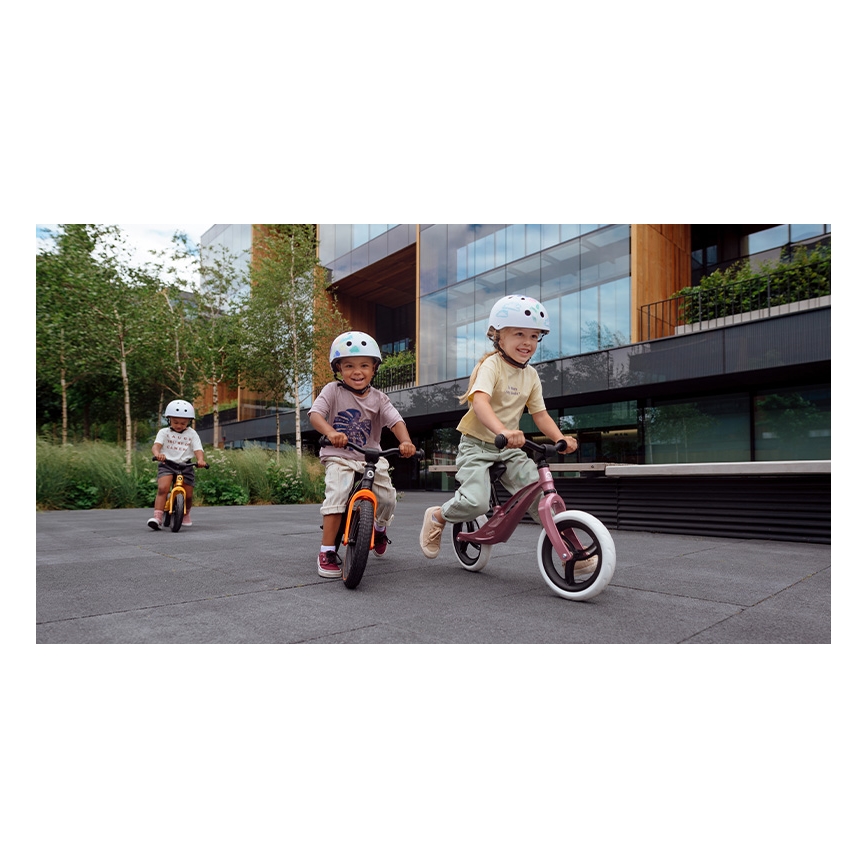 Lionelo - Løbecykel BART AIR sort/orange