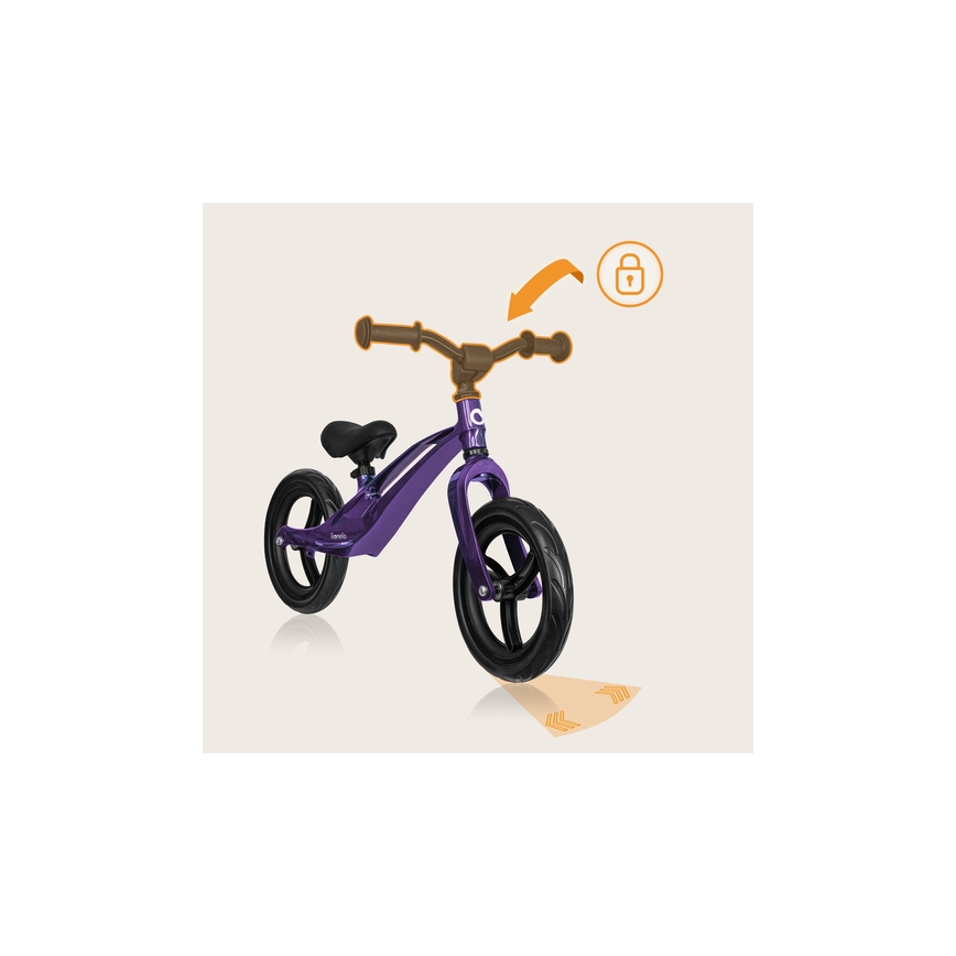 Lionelo - Løbecykel BART lilla