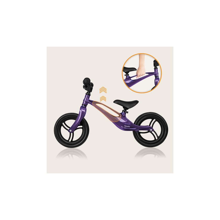 Lionelo - Løbecykel BART lilla