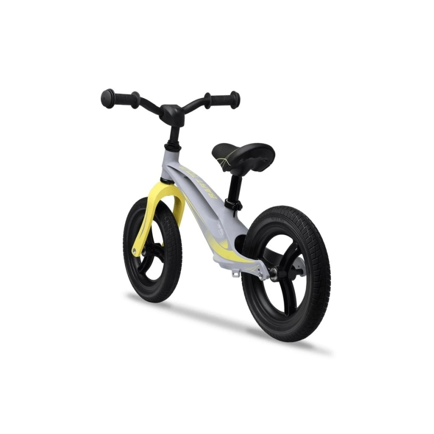 Lionelo - Løbecykel BART TOUR grå/gul