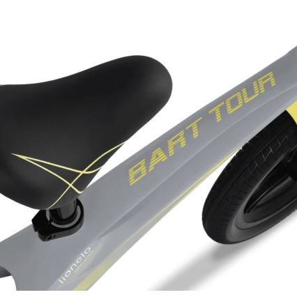 Lionelo - Løbecykel BART TOUR grå/gul