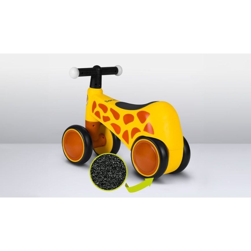 Lionelo - Løbecykel SAMMY gul