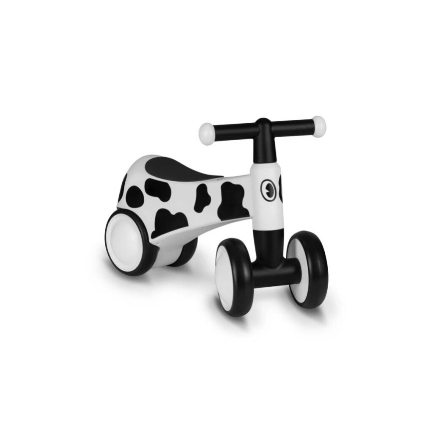 Lionelo - Løbecykel SAMMY sort/hvid