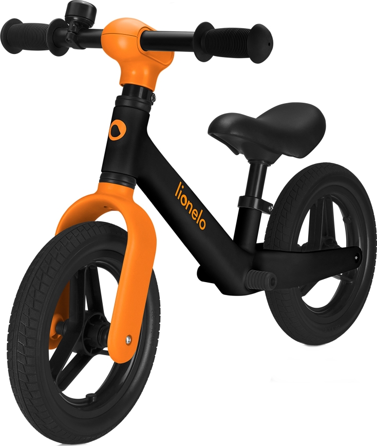 Lionelo - Løbecykel TONI Sort/Orange