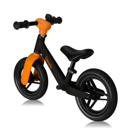 Lionelo - Løbecykel TONI Sort/Orange