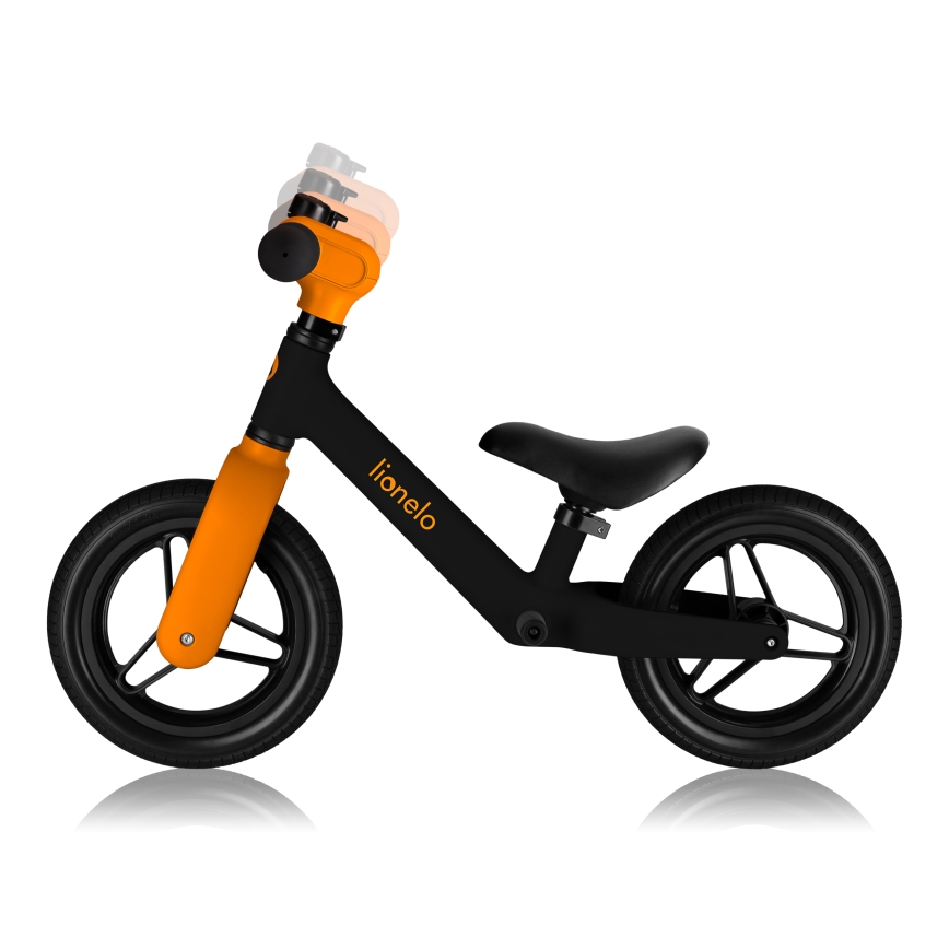 Lionelo - Løbecykel TONI Sort/Orange